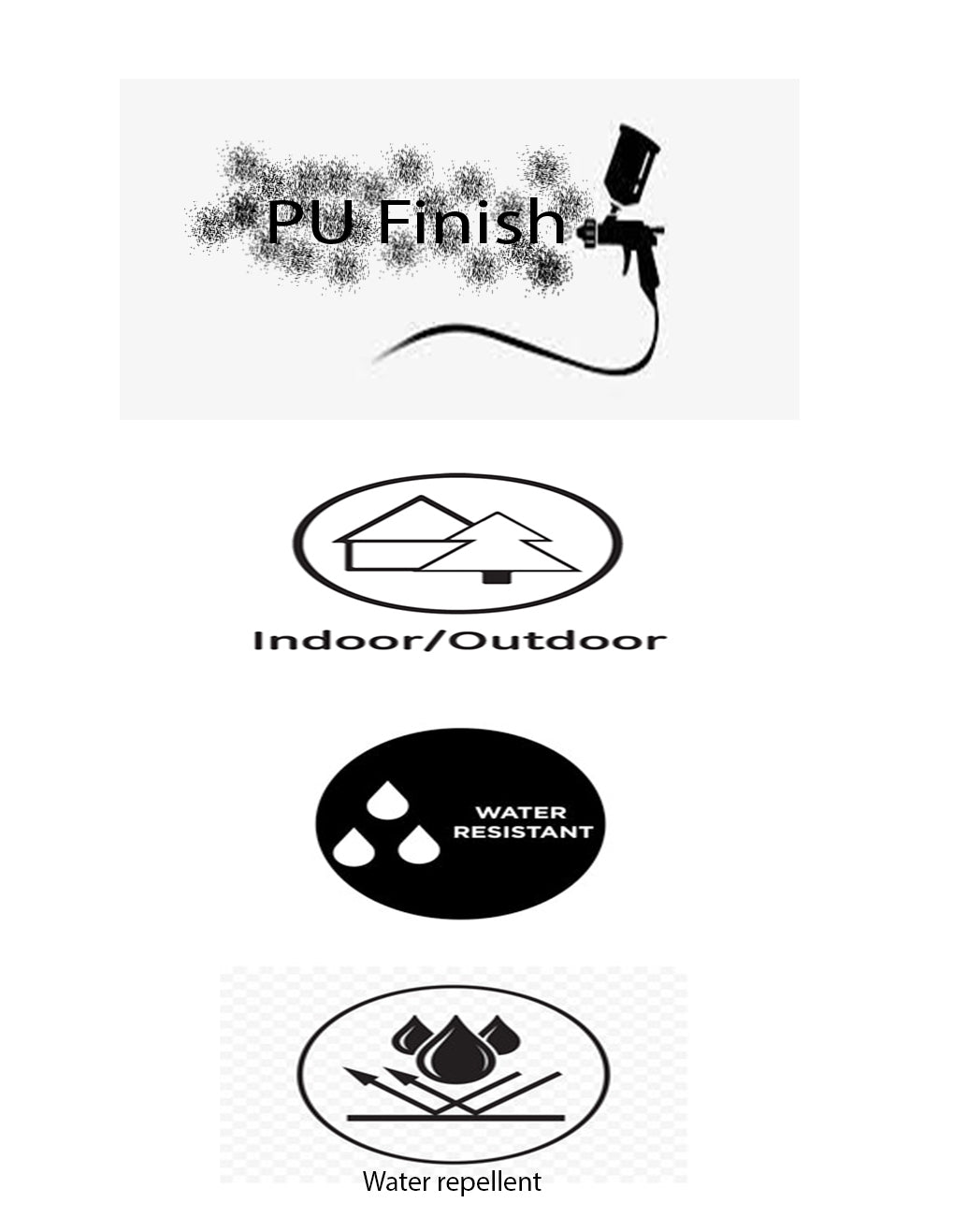 Beauty Panda Teak Wood Indoor/Outdoor Plant Stand for Home Garden Balcony Living Room Decor (TR1)