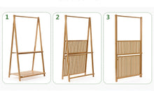 Load image into Gallery viewer, Beauty Panda Teak wood Plant/Flower Stand Rack for Indoors Balcony Terrace Garden(AS1)
