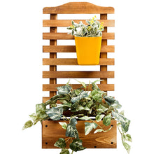 Load image into Gallery viewer, Beauty Panda®Teak Wood Plant Stand Indoor Outdoor, Hanging Plant Shelf for Living Room Garden Patio Yard Balcony (HS1)
