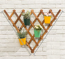 Load image into Gallery viewer, Beauty Panda® Wood Hanging Planter, Wall Planter, Plant Holder for Living Room Garden Patio Yard Balcony (HWV1)
