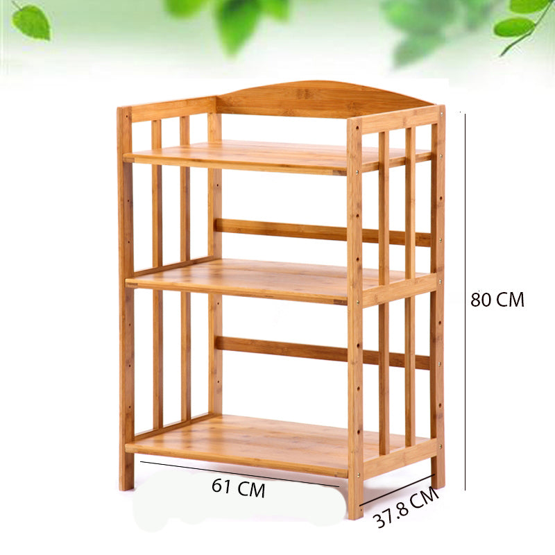 Microwave discount stand wooden