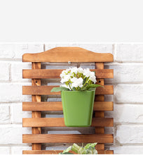 Load image into Gallery viewer, Beauty Panda®Teak Wood Plant Stand Indoor Outdoor, Hanging Plant Shelf for Living Room Garden Patio Yard Balcony (HS2)
